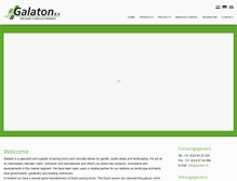 Tablet Screenshot of galaton.nl
